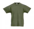 Goedkope Kinder T-shirt Fruit Of the Loom 61-019-0 Classic Olive